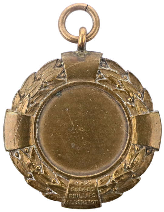 Un-Issued/Unknown Phillip Aldershot Medallion "Reg 688456"