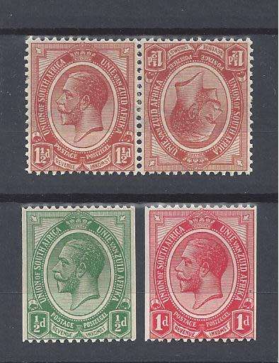 1913 GEORGE V  X 2 UNMOUNTED MINT ITEMS (SEE BELOW)