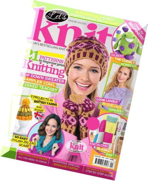 Lets-Knit-Issue-88-January-2015 MAGAZINE EBOOK