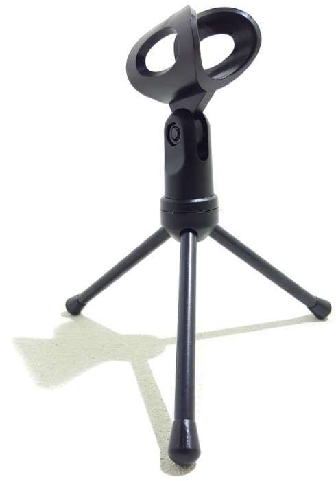 Microphone - Condenser Microphone With Tripod Stand - 3.5mm Jack PC/Mobile Condenser Microphone