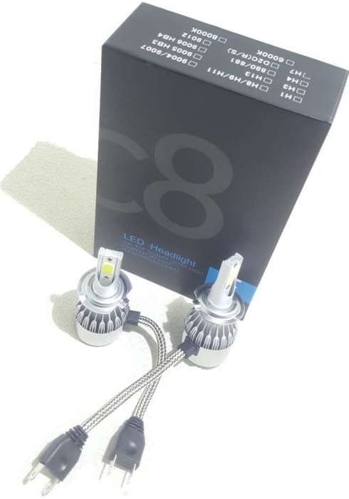 LED Headlight Kit - C8 H7 2pin LED Headlight Kit - C8 H7 12V~24V Headlight Bulb