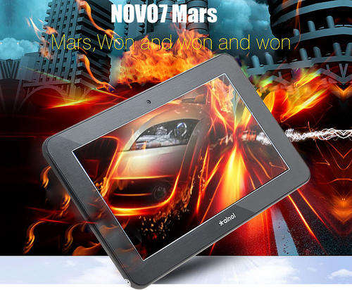 Ainol Novo 7 Mars, 1GB Ram, 1GHz CPU Mali 400 GPU, 8GB Flash, (expandable to 40GBS) Brand New