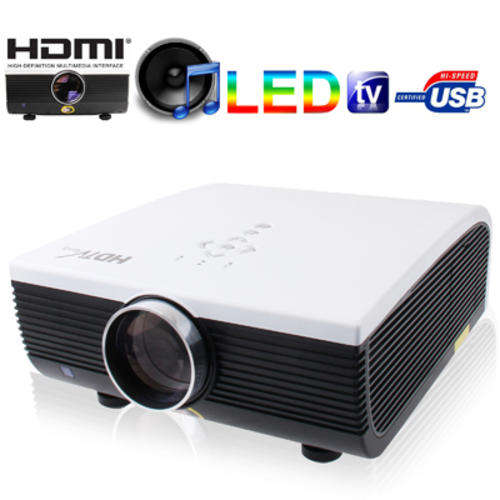 High Definition 3D Projector *2000 Lumens, 1200 Contrast*