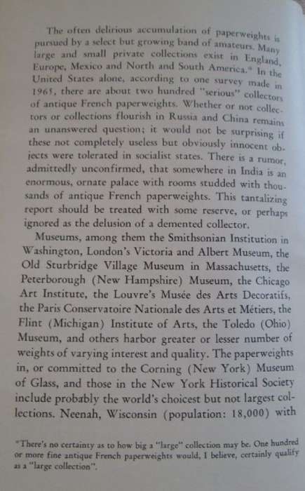 A Garland of Weights - Collecting Antique Glass Paperweights - Frank J. Manheim