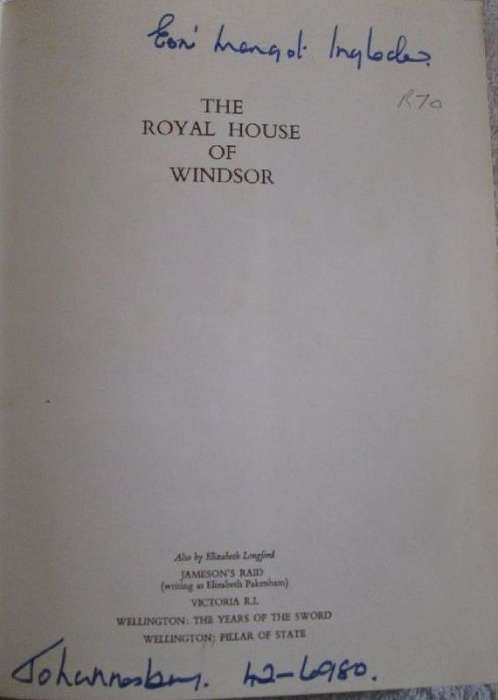The Royal House of Windsor - Elizabeth Longford