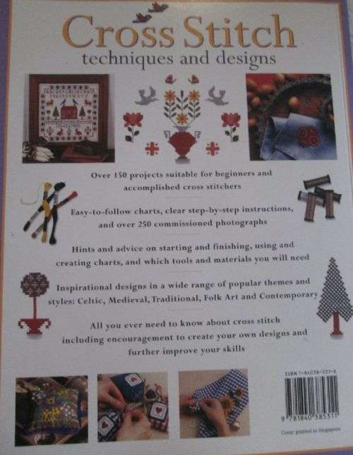 Cross Stitch Techniques and Designs - Dorothy Wood - Softcover - 256 pages