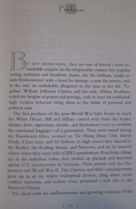 Bill and Hillary - The Marriage - Christopher Andersen - 340 pages