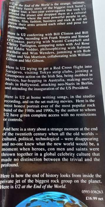 U2 At the End of the World - Bill Flanagan - Hardcover