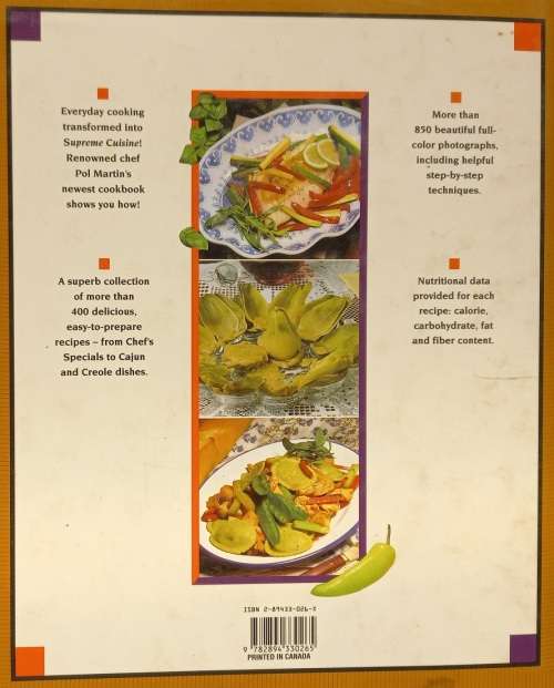 Pol Martin`s Supreme Cuisine - Smart and Simple Cooking - Pol Martin - Hardcover - 511 Pages