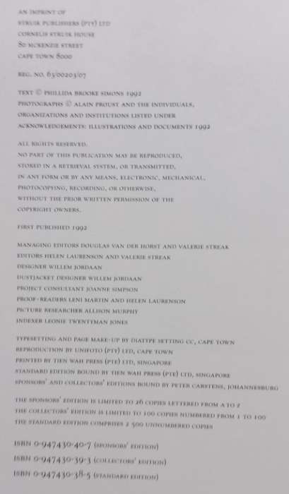 Nederburg - The First Two Hundred Years - Phillida Brook Simons - Hardcover - in slip case 231 Pages