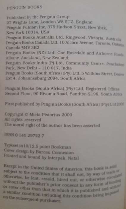 Catch Me A Killer - Micki Pistorius - Softcover - 253 pages