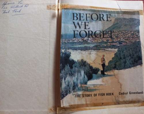 Before We Forget - The Story of Fish Hoek - Cedryl Greenland - Hardcover - 58 Pages