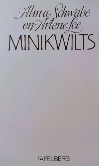 Minikwilts - Alma Schwabe en Arlene Fee - Softcover - 80 Pages
