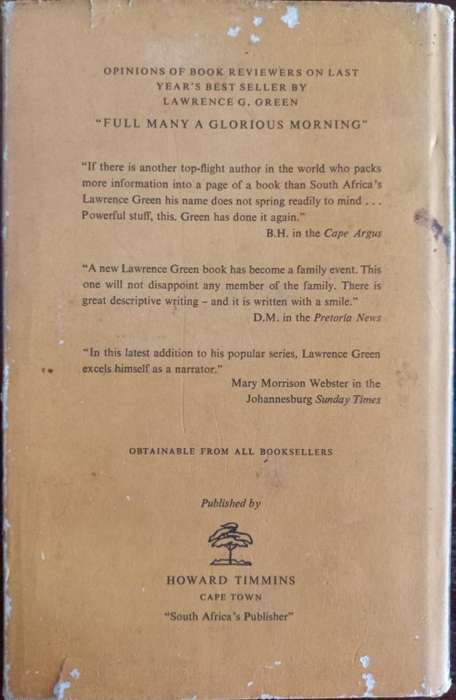 Harbours of Memory (1st Edition) - Lawrence G. Green - Hardcover - 255 Pages