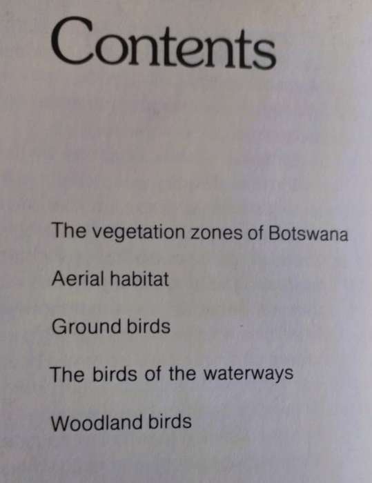 Birds of Botswana - Peter Ginn - Hardcover - 104 Pages