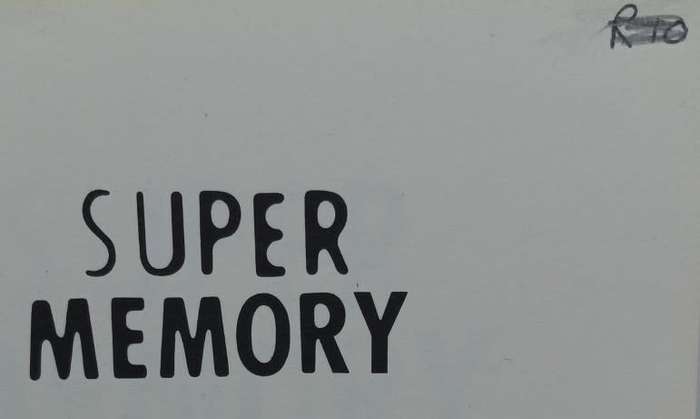 Super Memory - Douglas J. Herrmann - Softcover - 274 Pages