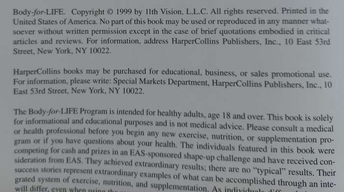 Body For Life - 12 Weeks To Mental and Physical Strength - Bill Phillips - Hardcover - 201 pages