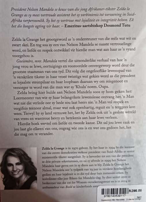 Goeiemore Mnr. Mandela - Zelda la Grange - Softcover - 348 pages