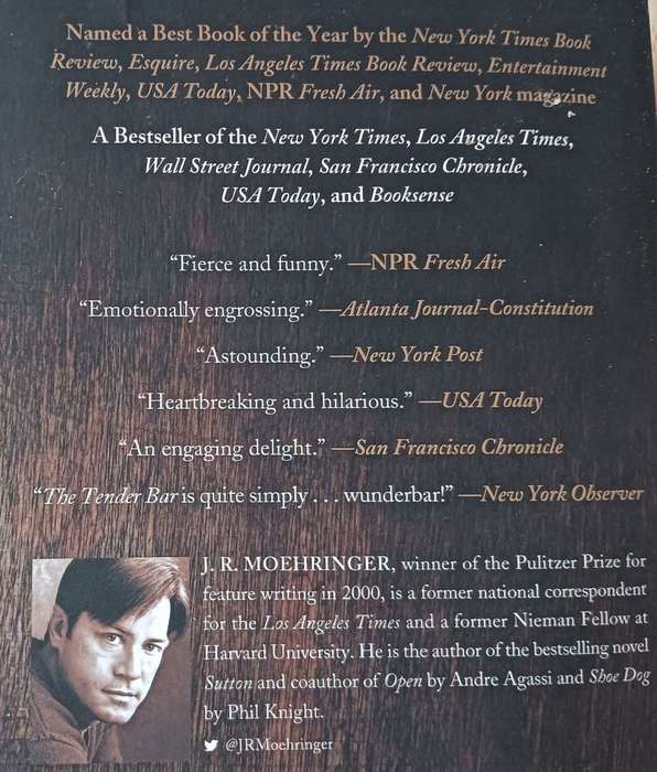 The Tender Bar - J.R. Moehringer - Softcover - 420 pages