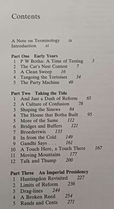 The Imperial Presidency P.W. Botha the first 10 years - Brian Pottinger - Hardcover - 481 Pages