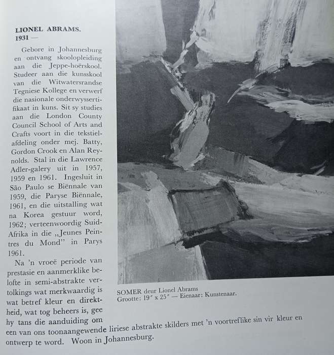 Suid-Afrikaanse Kunstenaars 1960-1962 - Harold Jeppe - Hardcover - 176 pages