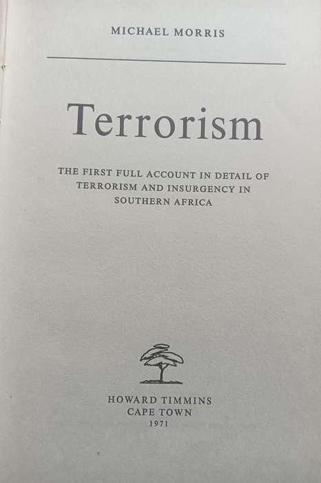 Southern African Terrorism - Michael Morris - Hardcover - 334 pages