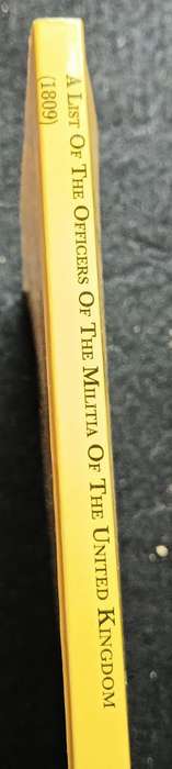 A List of The Officers of the Militia of the United Kingdom - British War Office - Softcover - 154 P
