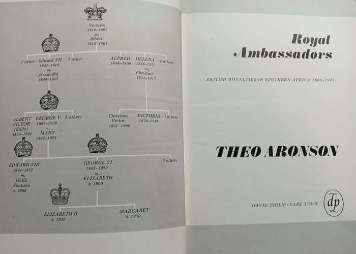 Royal Ambassadors - Theo Aronson - Hardcover - 144 pages