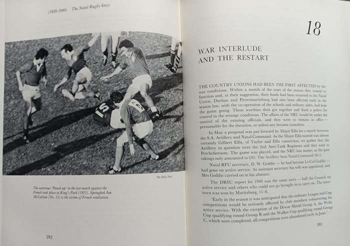 The Natal Rugby Story - Alfred Herbert - Hardcover - 444 pages