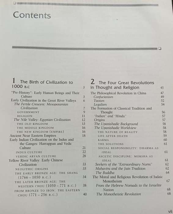 The Heritage of World Civilizations - Vol 1 to 1600 - Various authors - Softcover - 575 pages