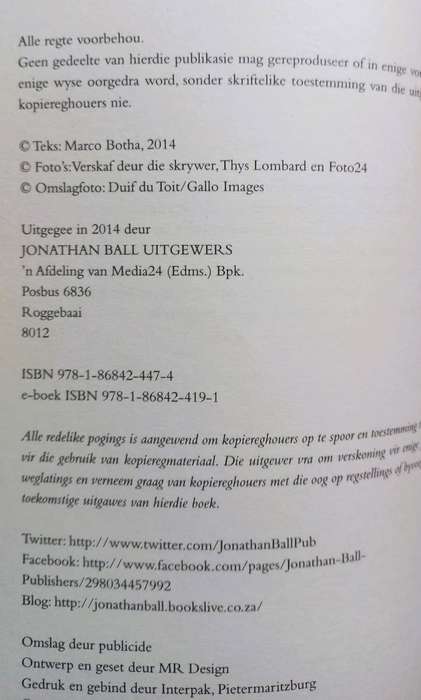 Die Baanbrekers - Marco Botha - Softcover - 285 pages