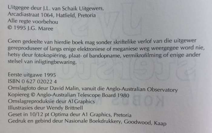 Jy's Sterstof - Kobus Maree - Softcover - 93 pages