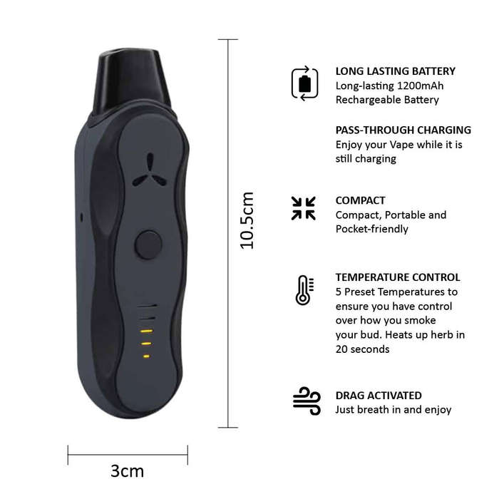 AirVape XS GO Dry Herb Vaporizer