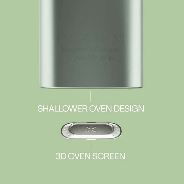PAX Mini Dry Herb Vaporizer (Silver)
