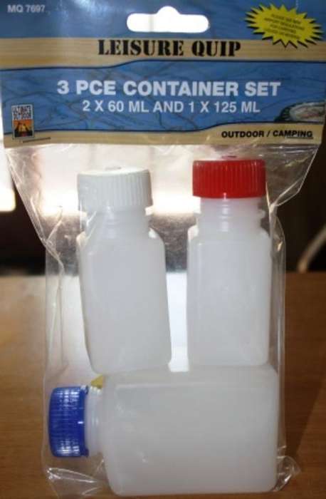 Leisure Quip - 3 piece container set...PERFECT FOR TRAVELING!!