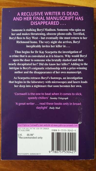 Body of Evidence (Kay Scarpetta #2) by Patricia Cornwell