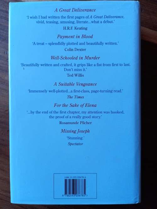 Playing for the Ashes (Inspector Lynley #7) by Elizabeth George - Large Hardcover
