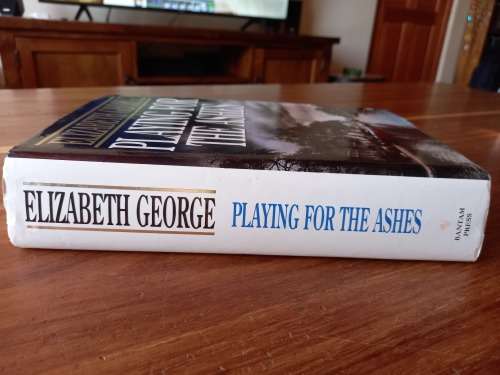 Playing for the Ashes (Inspector Lynley #7) by Elizabeth George - Large Hardcover