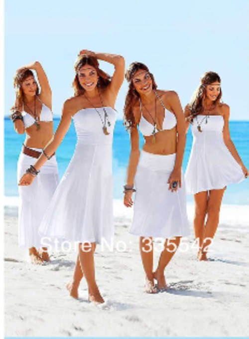 Beautiful White Beach Dress