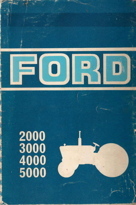 Ford tractor operator manual (2000 to 5000) (E-book)
