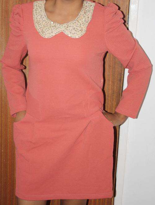 Peach Dress