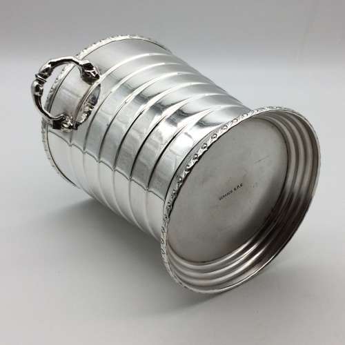 Stylish Vintage `SERANCO` Silver-Plated Ice Bucket