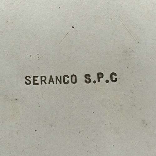 Stylish Vintage `SERANCO` Silver-Plated Ice Bucket