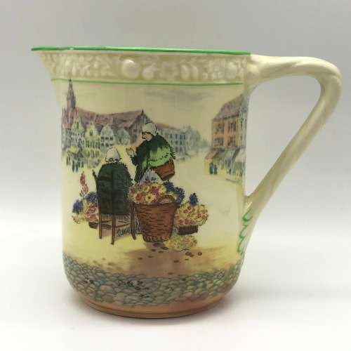 Royal Doulton `Flower Sellers` Jug (D4785)
