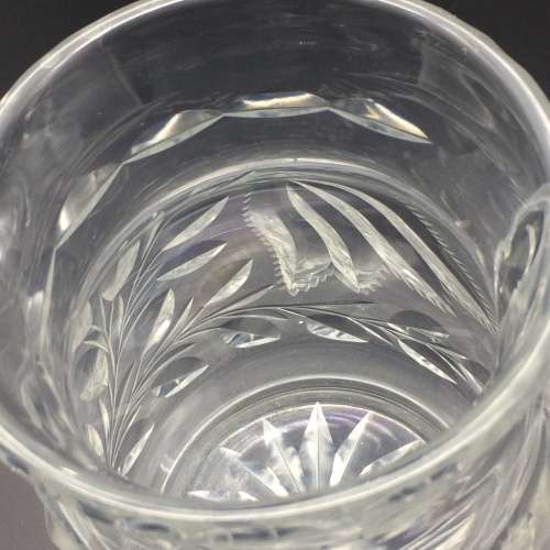 Large Vintage Crystal Water Jug