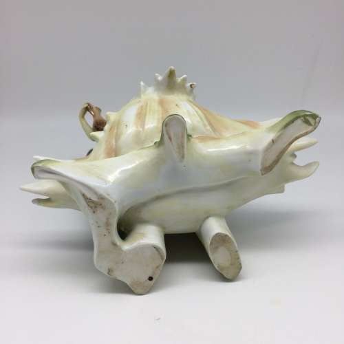 Art Nouveau `Maiden on Seashell` Antique Centrepiece