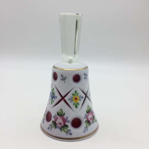 Beautiful Vintage Bohemian Glass Bell