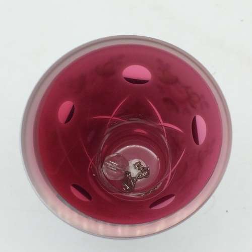 Beautiful Vintage Bohemian Glass Bell
