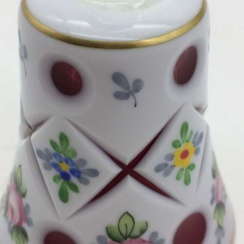 Beautiful Vintage Bohemian Glass Bell