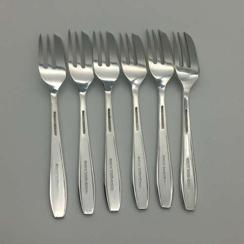 Vintage Silver-Plated Dessert or Cake Forks (Boxed)